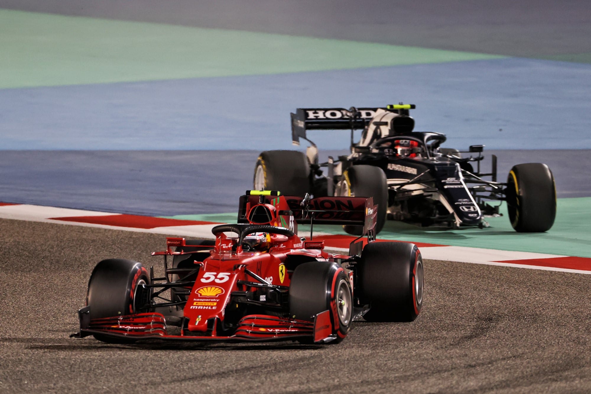 Galeria: confira as imagens do Grande Prêmio do Bahrein de F1 Carlos Sainz (Ferrari) GP do Bahrein F1 2021