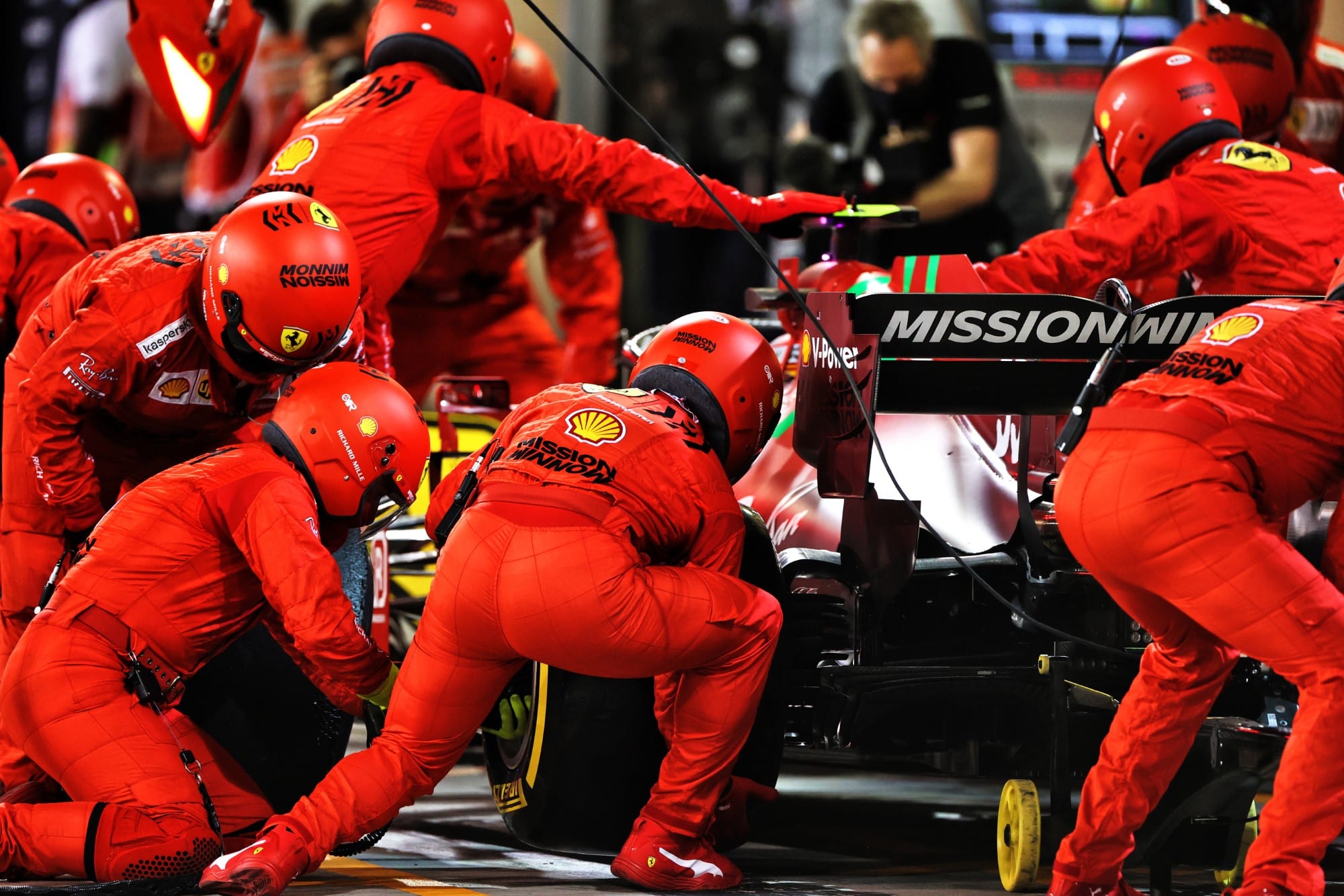 Galeria: confira as imagens do Grande Prêmio do Bahrein de F1 Carlos Sainz (Ferrari) GP do Bahrein F1 2021