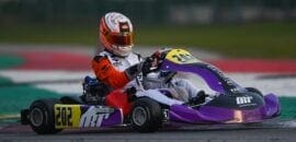Rafa Câmara é segundo em La Conca e mantém a liderança do WSK Super Masters Series