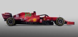 Ferrari apresenta o SF21 para a temporada 2021 da F1