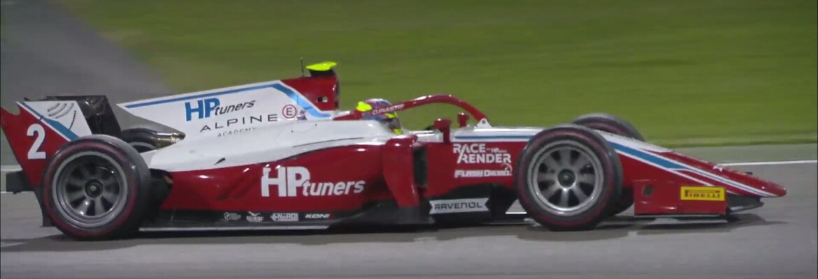 Piastri supera Zhou na última volta e vence corrida 2 da F2