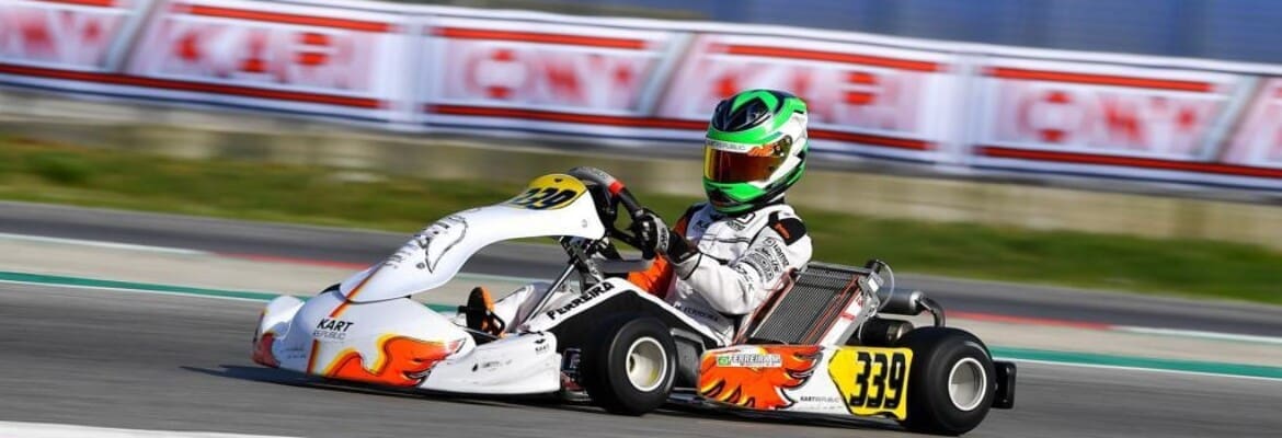 Matheus Ferreira busca novo pódio no WSK após terceiro lugar em Adria