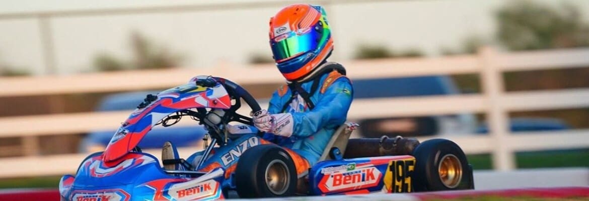 Kart: Enzo Vidmontiene tem vitória e pódio na abertura do USPKS em Ocala