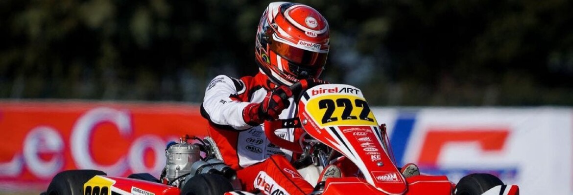 Kart: Matheus Morgatto disputa terceira etapa do WSK Super Master Series em Sarno