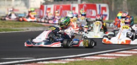 Miguel Costa brilha com terceiro lugar na Pré-Final do WSK Super Master Series em Sarno