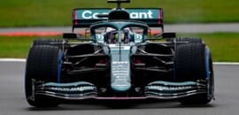F1: Aston Martin AMR21 pela primeira vez na pista, veja as fotos