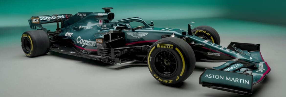 F1: Confira as imagens do Aston Martin AMR21