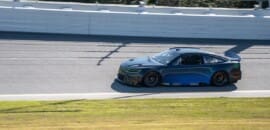 Bubba Wallace Jr. testa última versão do carro Next Gen da NASCAR
