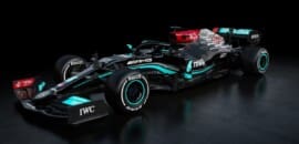 Mercedes mantém o token gasto no carro W12 em segredo