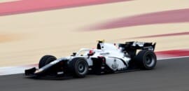 Boschung lidera a última sessão de testes da F2; brasileiro Petecof na segunda posição