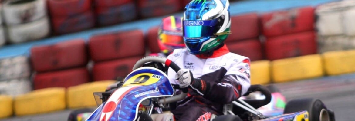 Lucca Zucchini defende liderança da Copa SP de Kart Granja Viana