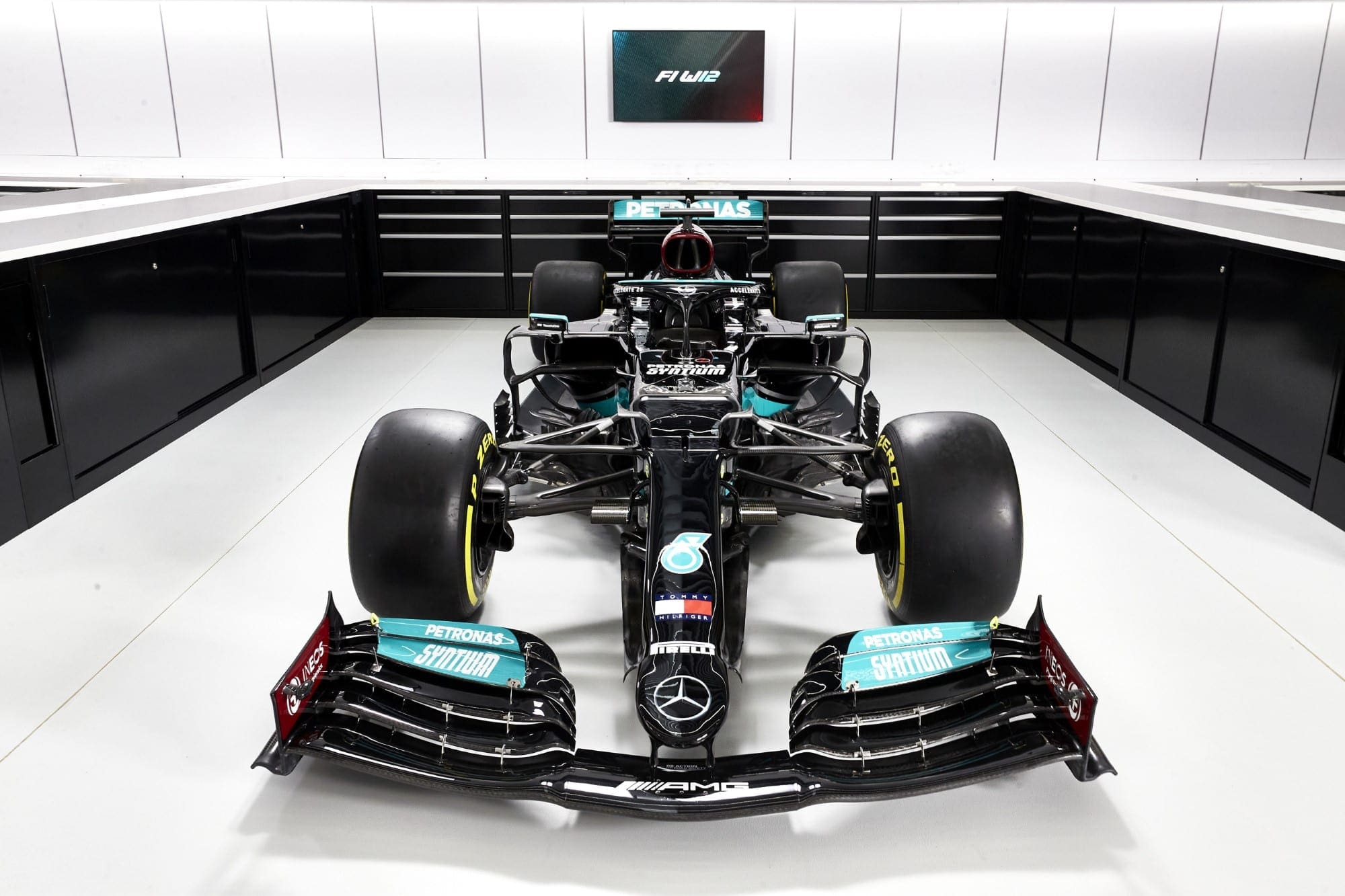 Confira as imagens do Mercedes W12 para a F1 2021 Mercedes-AMG F1 W12