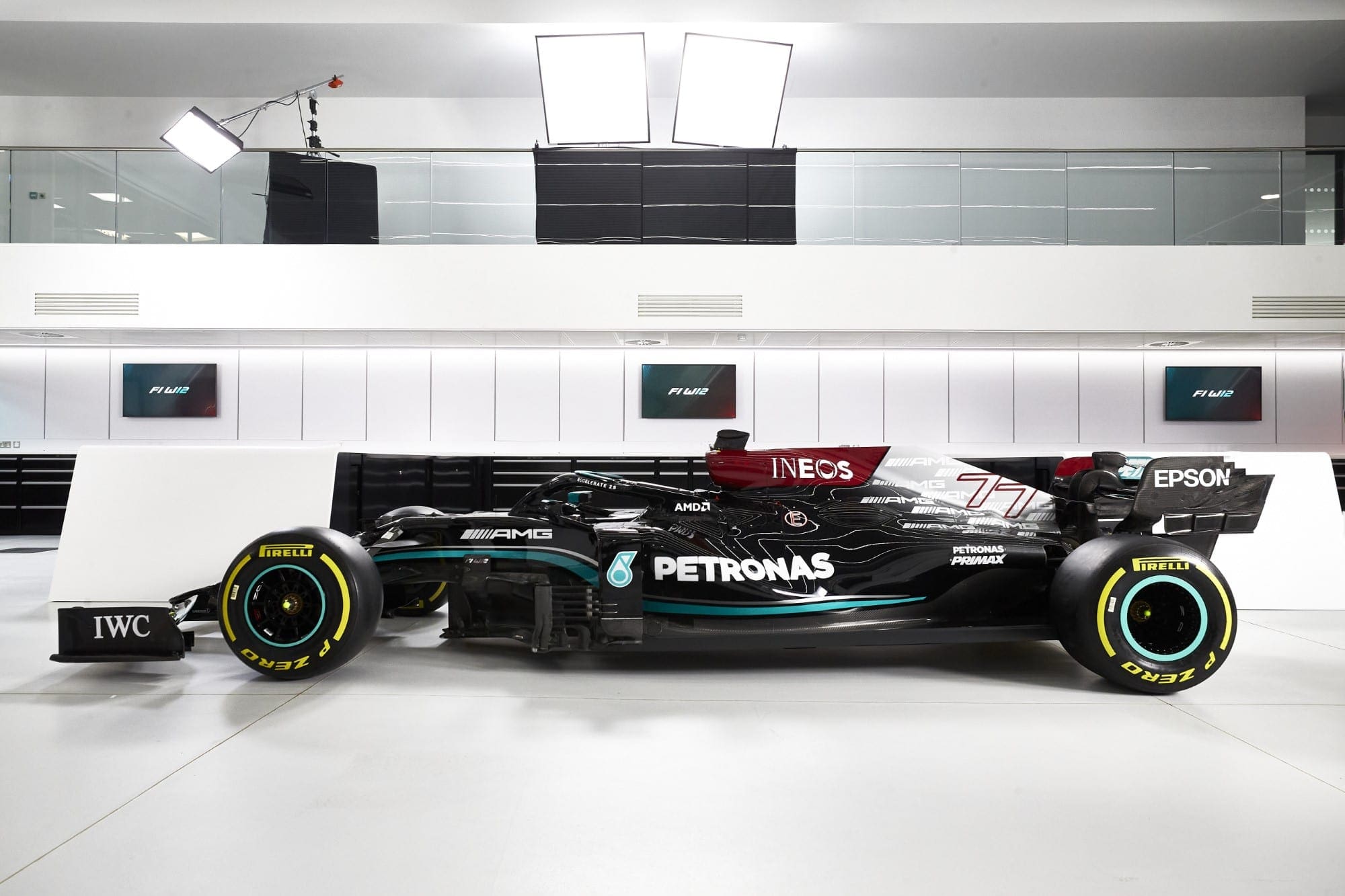 Confira as imagens do Mercedes W12 para a F1 2021 Mercedes-AMG F1 W12