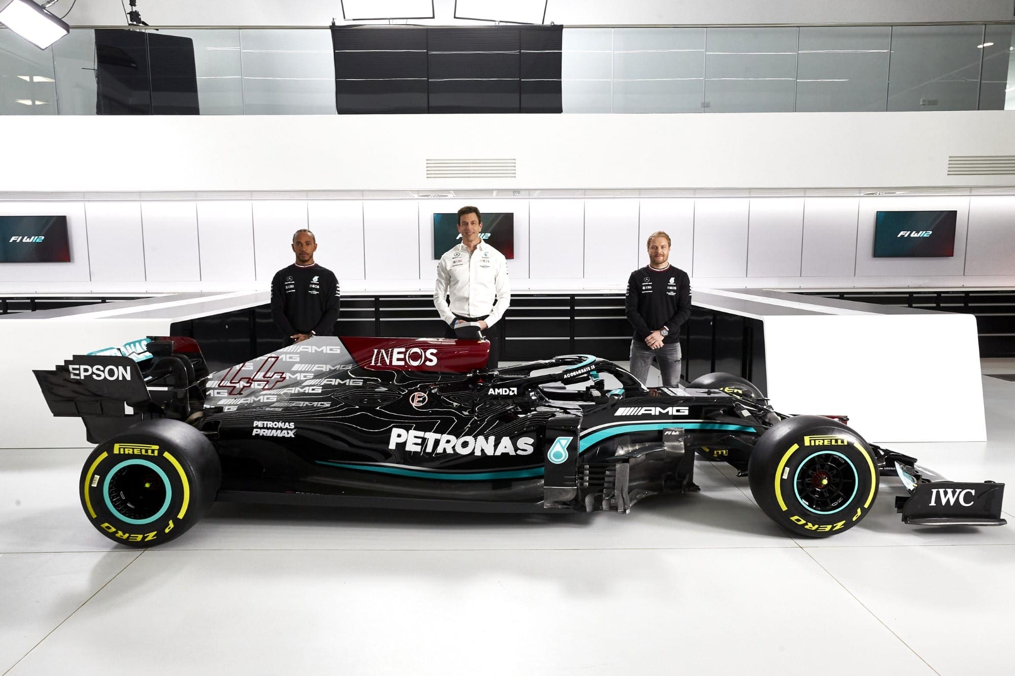 Confira as imagens do Mercedes W12 para a F1 2021 Mercedes-AMG F1 W12