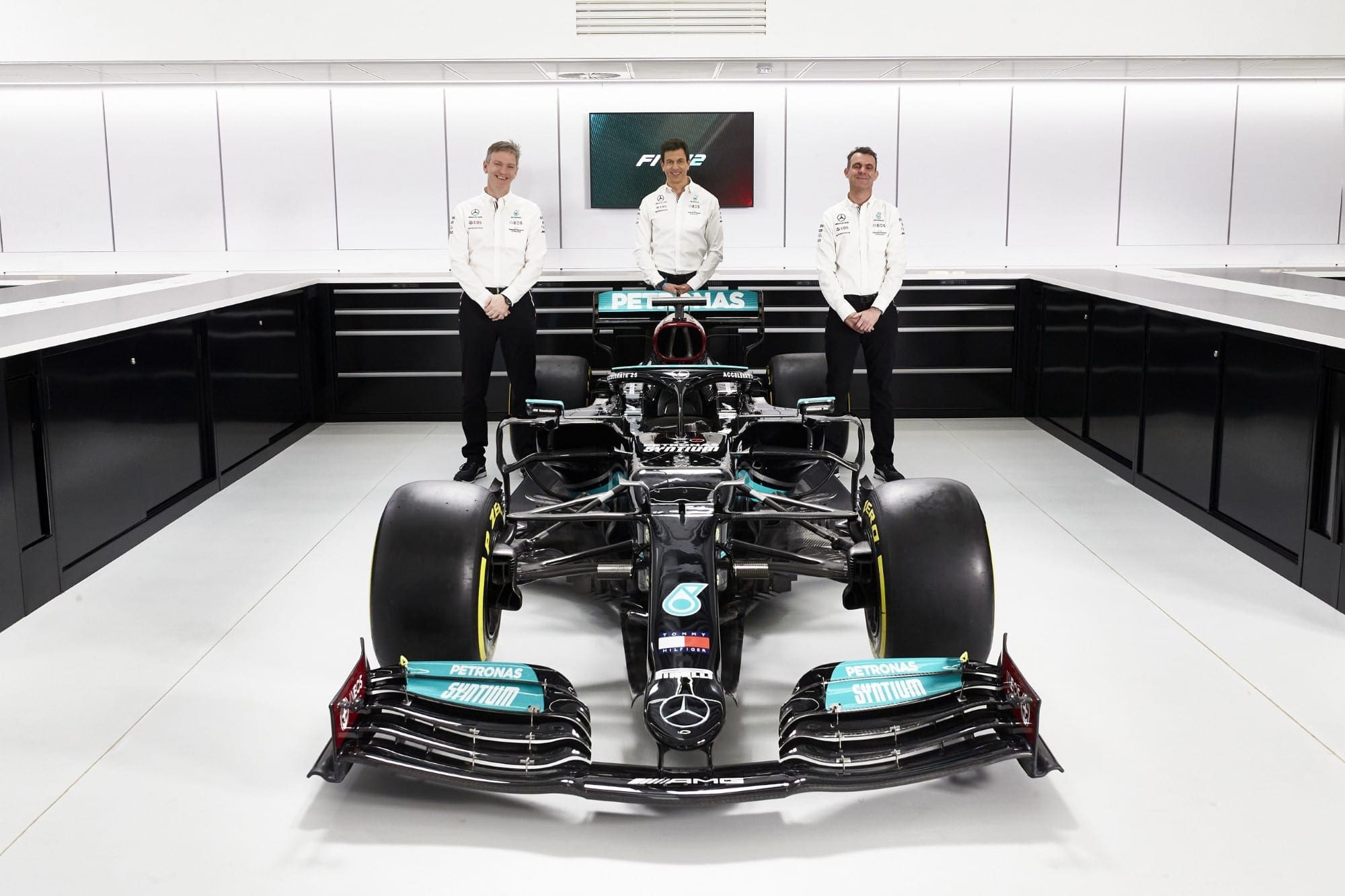 Confira as imagens do Mercedes W12 para a F1 2021 Mercedes-AMG F1 W12