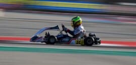 WSK: Miguel Costa ultrapassa dez karts na Final da categoria OK Júnior em recuperação impressionante