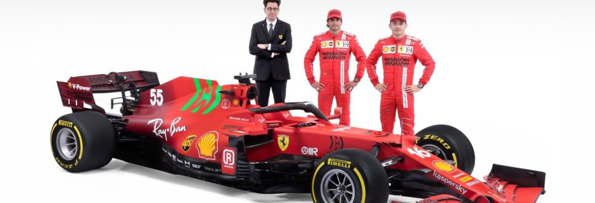 Confira as imagens do Ferrari SF21 para a F1 2021