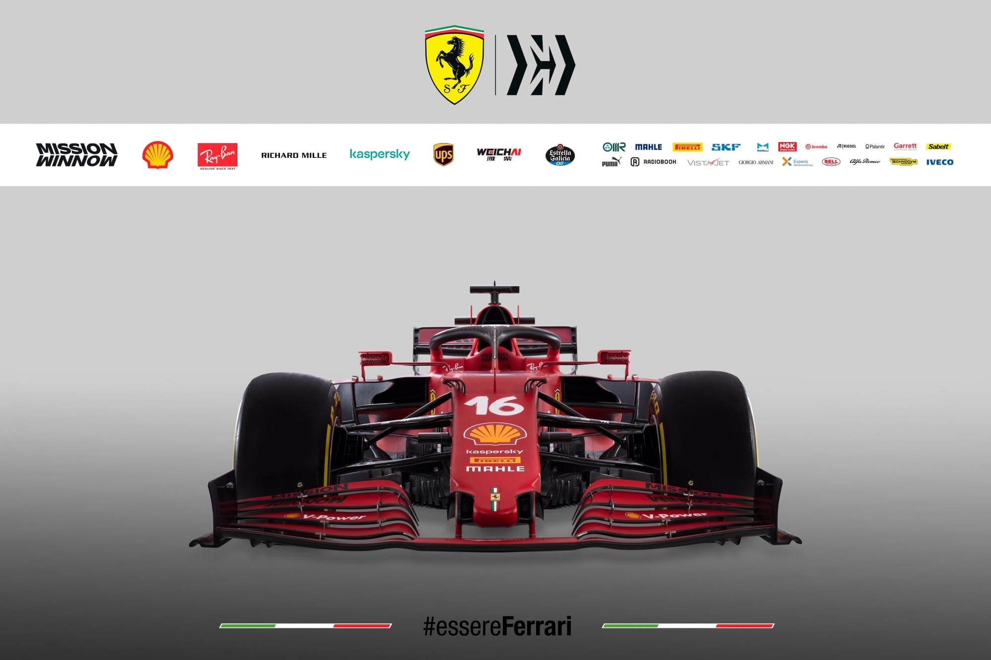 Confira as imagens do Ferrari SF21 para a F1 2021 Ferrari SF21