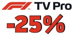 F1Mania.net oferece 25% de desconto na assinatura do F1 TV Pro