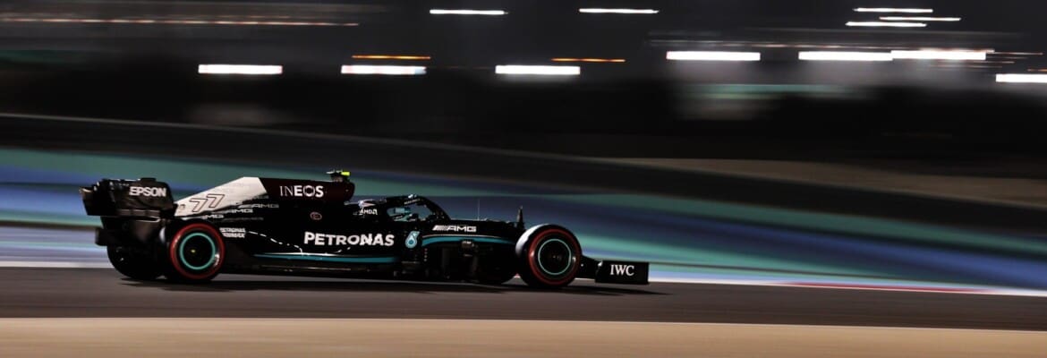 Bottas recoloca Mercedes na frente e é o mais rápido no segundo dia de testes da F1 no Bahrein