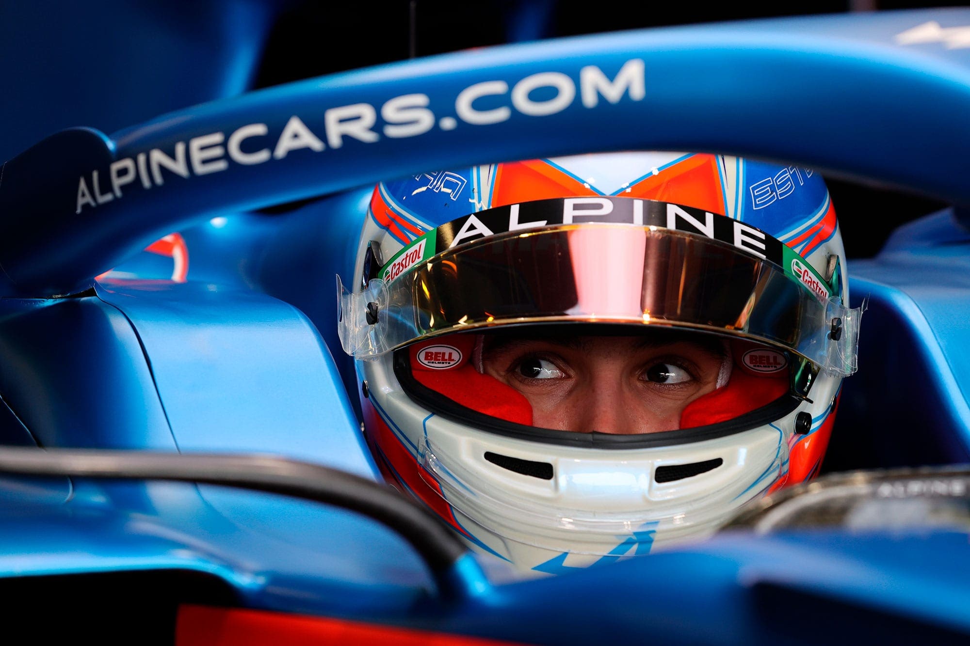 Esteban Ocon (Alpine F1 A521) Silverstone