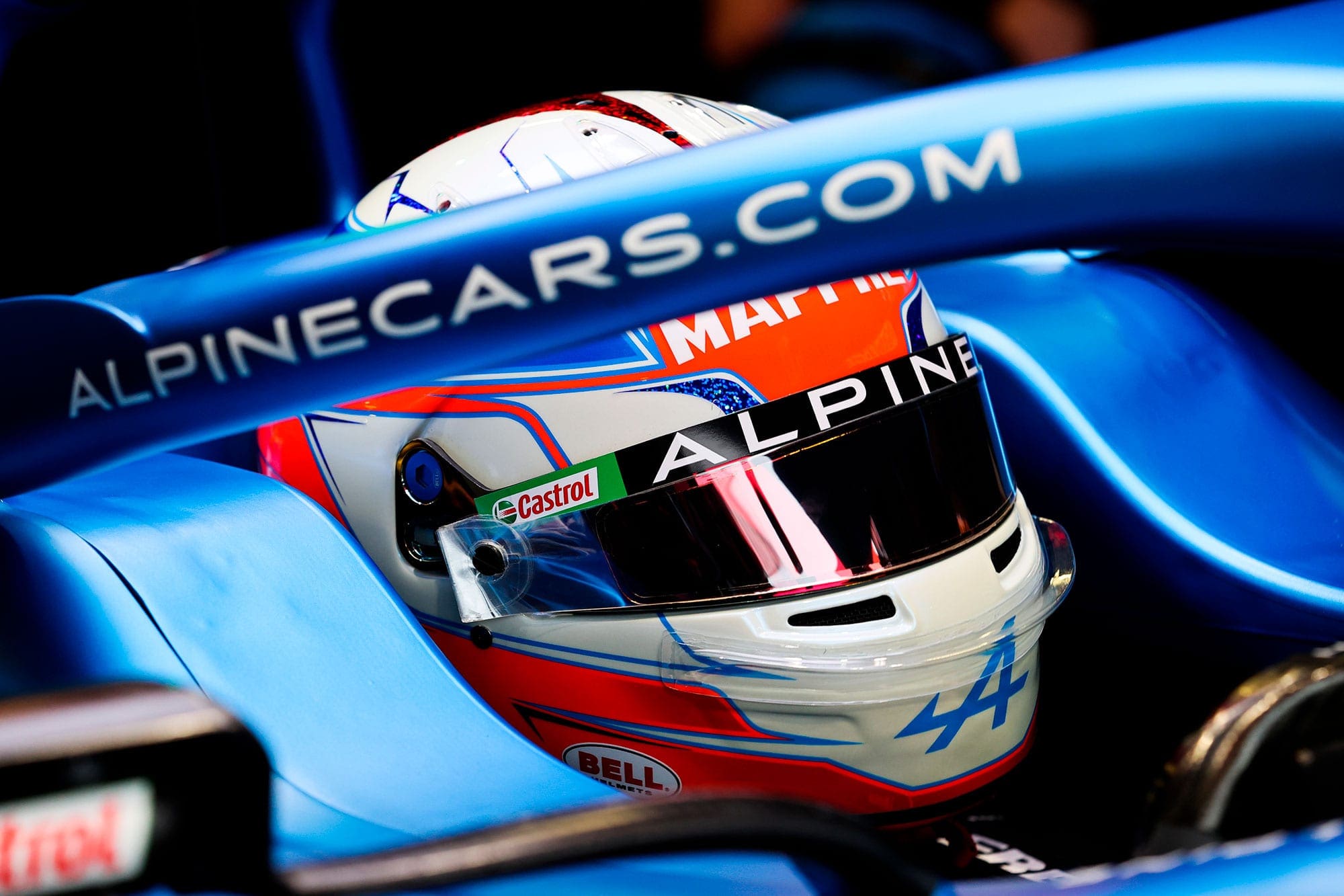 Esteban Ocon (Alpine F1 A521) Silverstone
