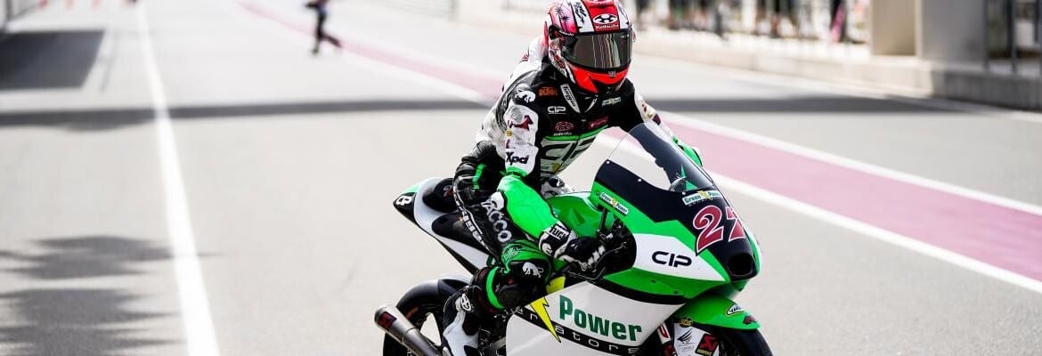 Toba bate concorrência no Catar e lidera primeira sexta do ano na Moto3