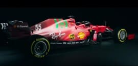 Leclerc e Sainz falam que detalhe verde no SF21 foi colocado “de última hora”