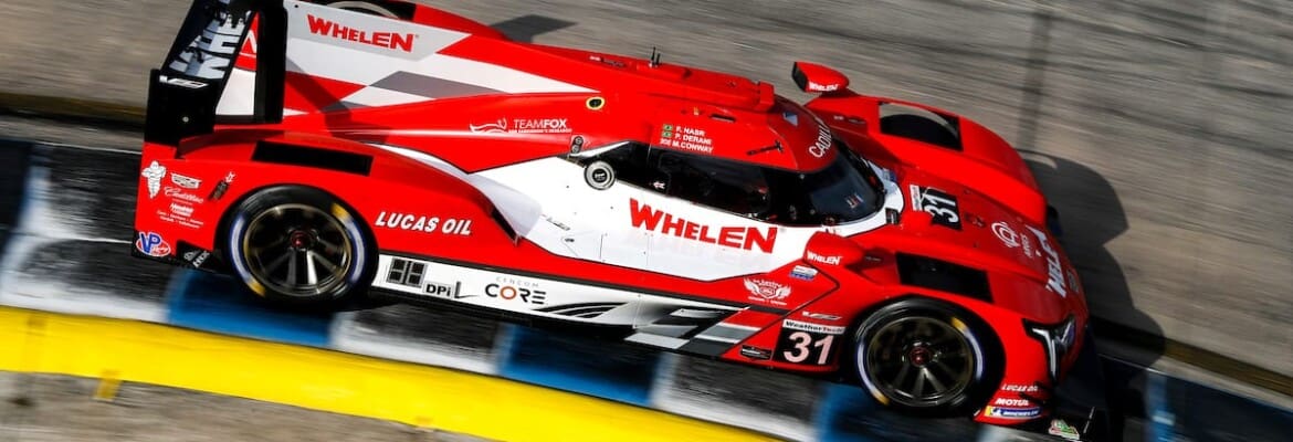 Felipe Nasr lidera o treino de inicial para as 12h de Sebring na IMSA