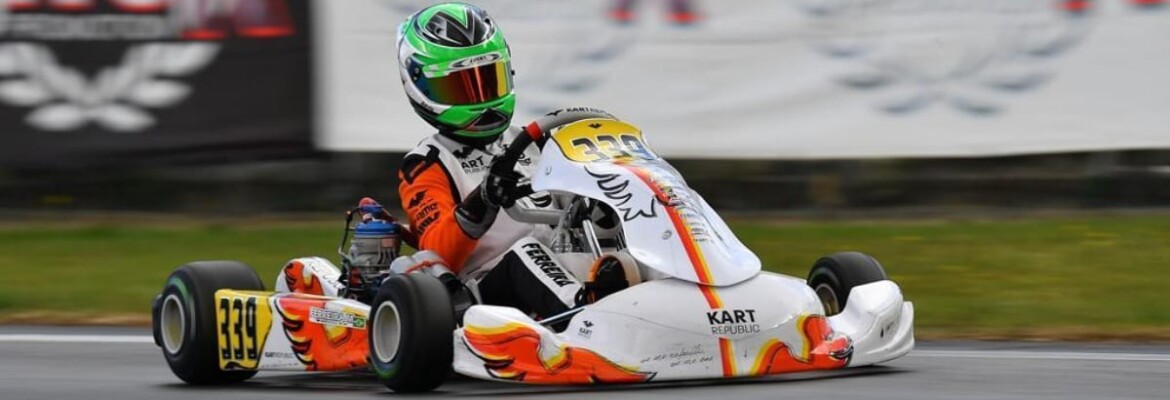 Kart: em Sarno, Matheus Ferreira busca terceiro pódio consecutivo no WSK