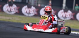 Quebra de motor tira chances de pódio para Matheus Morgatto em etapa do WSK Super Master Series