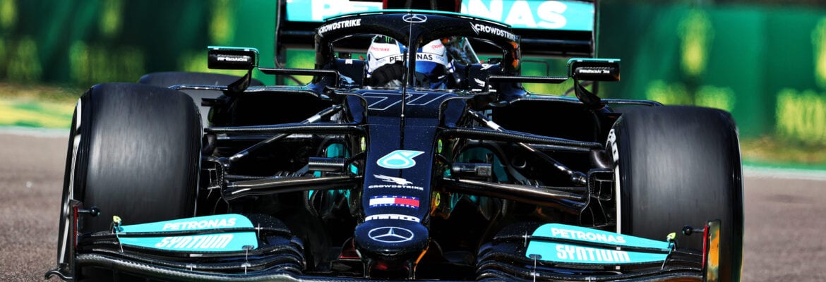Mercedes domina e Bottas lidera segundo treino da F1 em Ímola