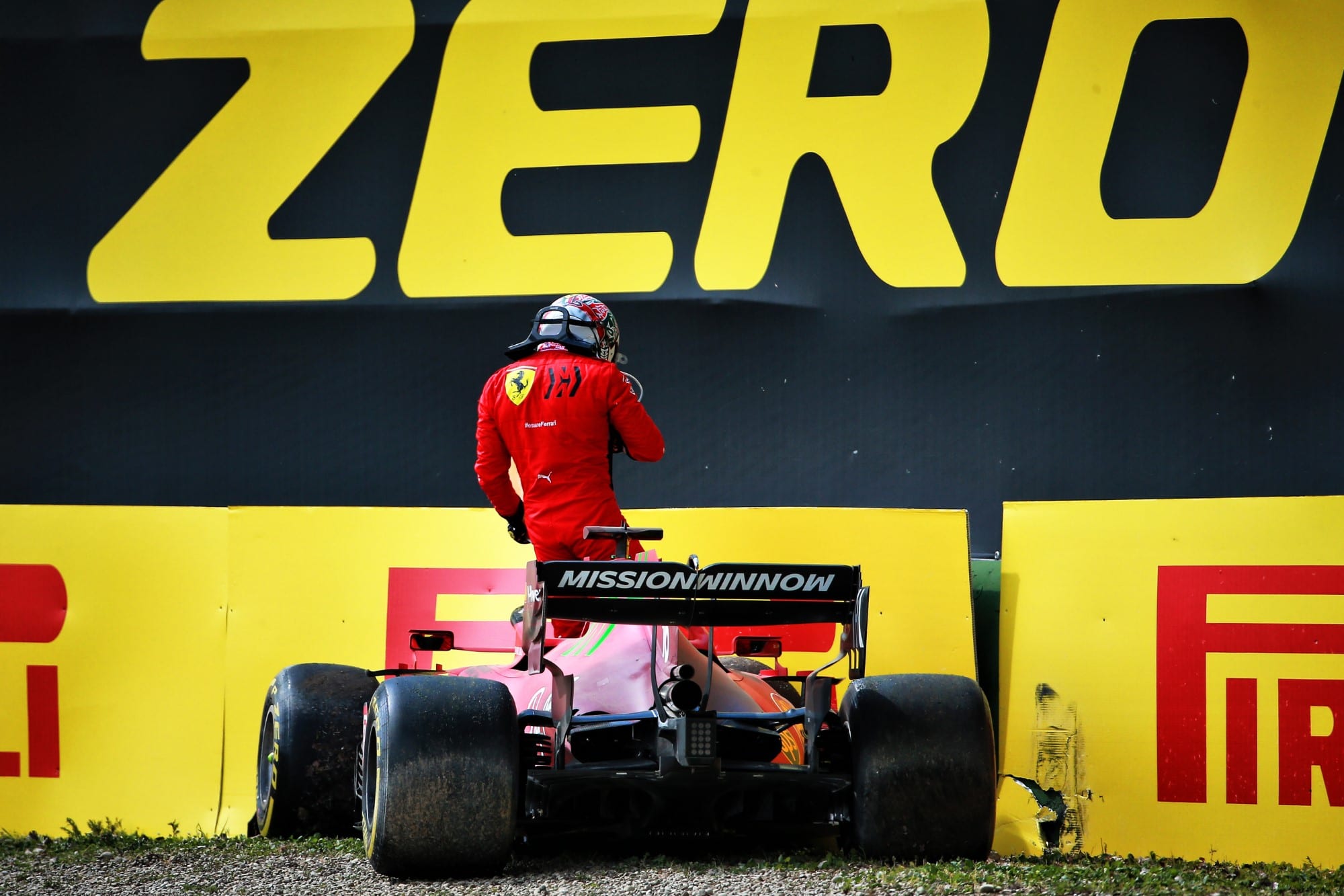 Charles Leclerc (Ferrari) GP da Emília-Romanha F1 2021