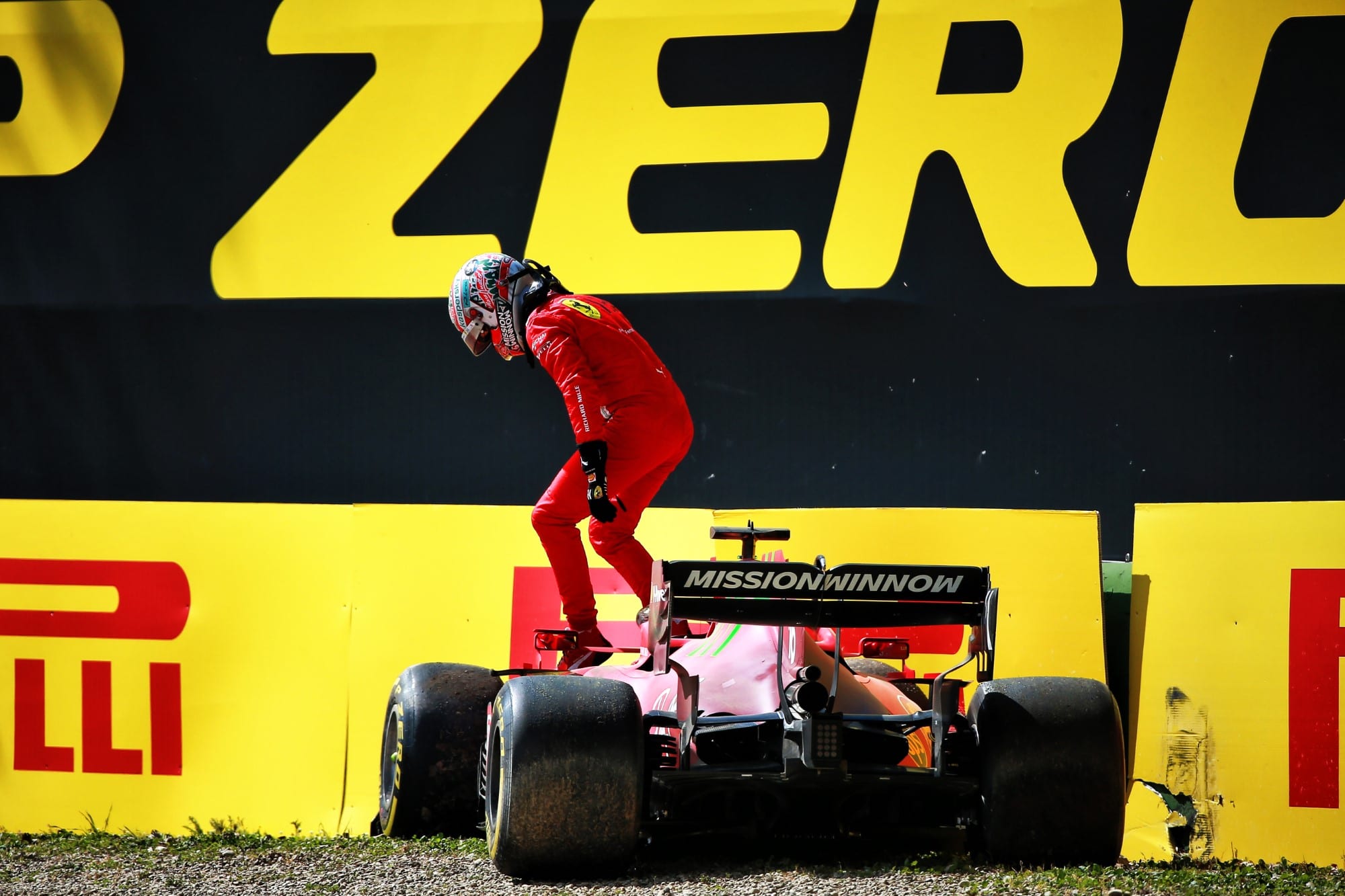 Charles Leclerc (Ferrari) GP da Emília-Romanha F1 2021