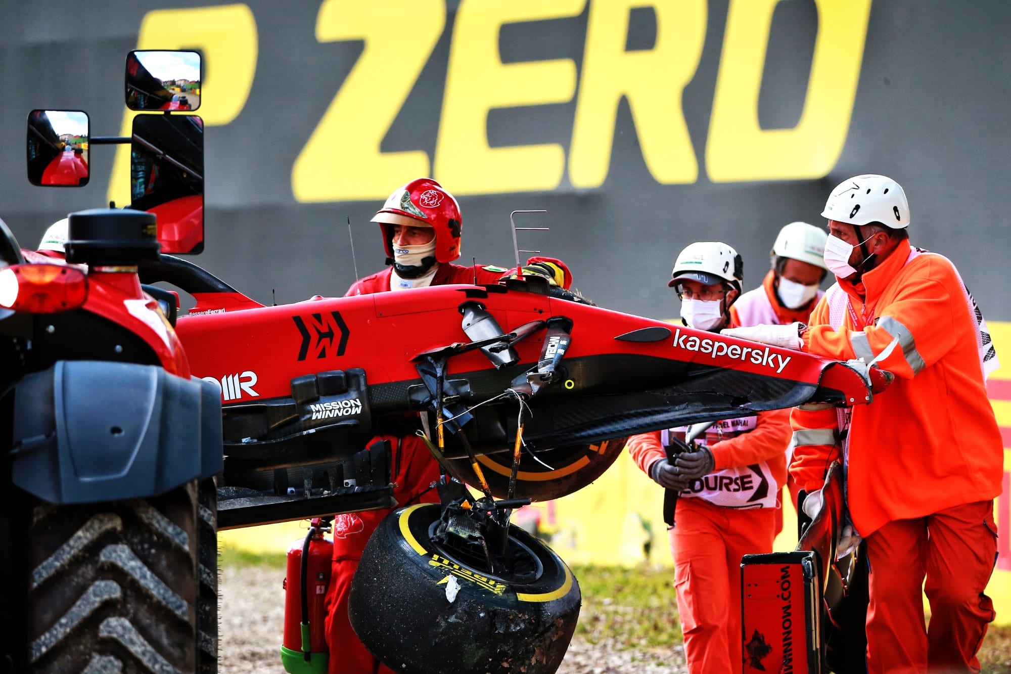 Charles Leclerc (Ferrari) GP da Emília-Romanha F1 2021