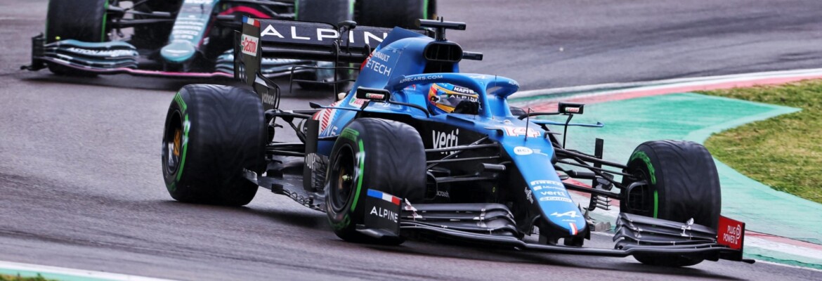 Fernando Alonso (Alpine) GP da Emília-Romanha F1 2021 - Ímola