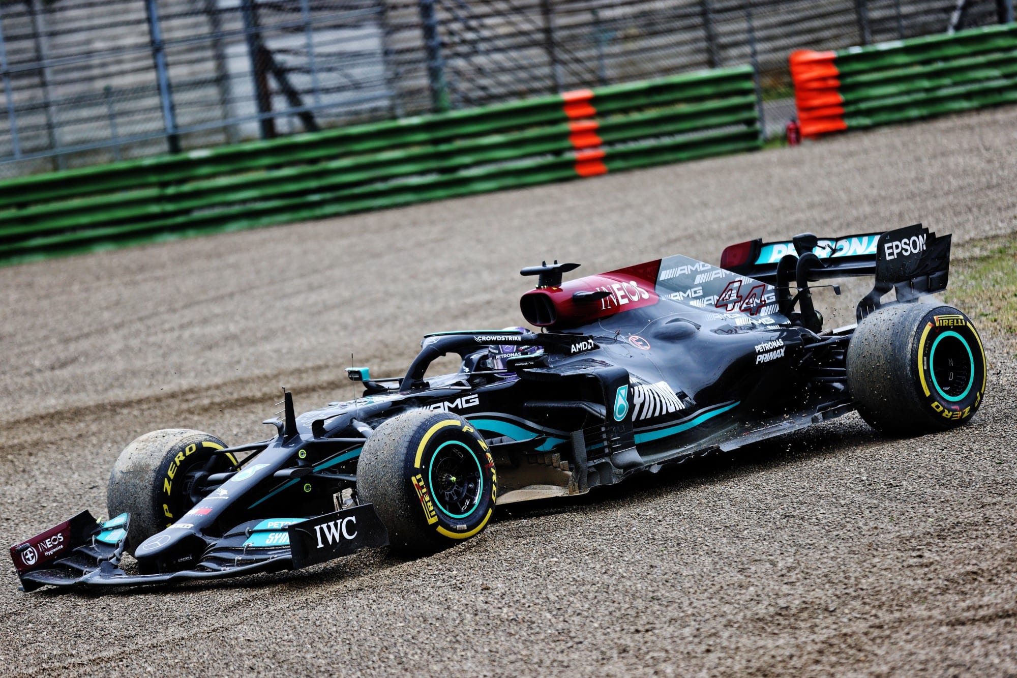 Lewis Hamilton (Mercedes) GP da Emília-Romanha F1 2021 - Ímola