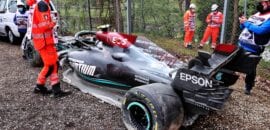 Galeria: veja os acidentes que aconteceram no GP da Emília-Romanha de F1