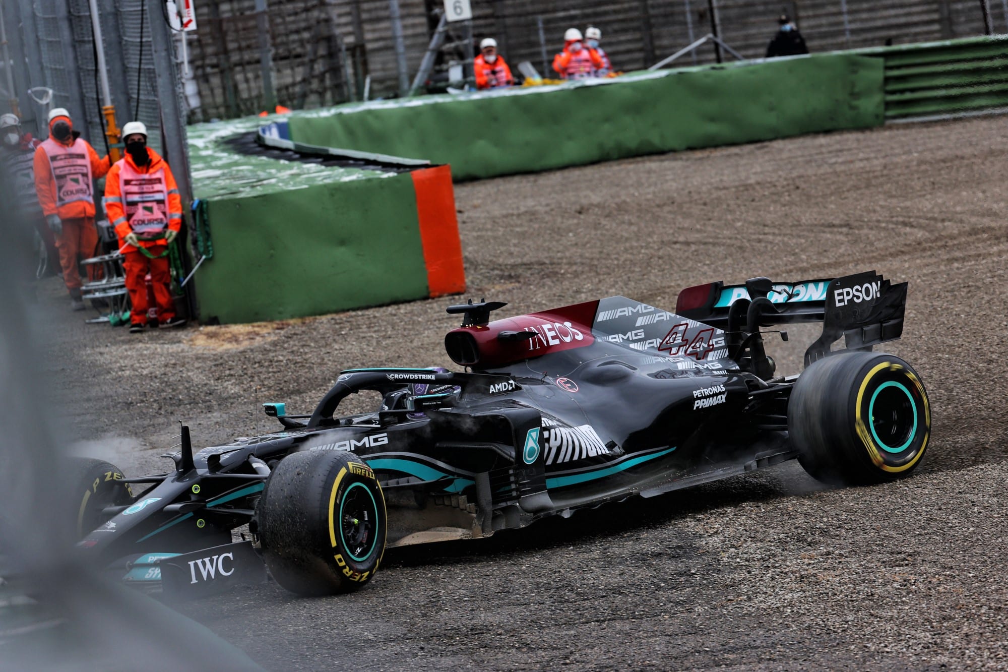 Lewis Hamilton (Mercedes) GP da Emília-Romanha F1 2021 - Ímola