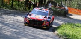Elfyn Evans lidera shakedown do Rally da Croácia do WRC