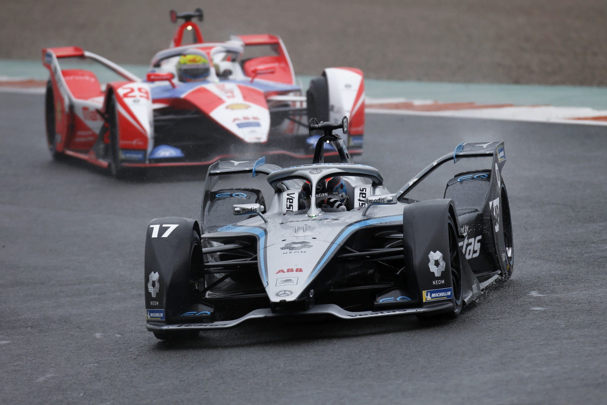 Galeria: veja as imagens da Corrida 1 da Fórmula E em Valência Nyck de Vries (Mercedes) ePrix de Valência 1 - Fórmula E 2021