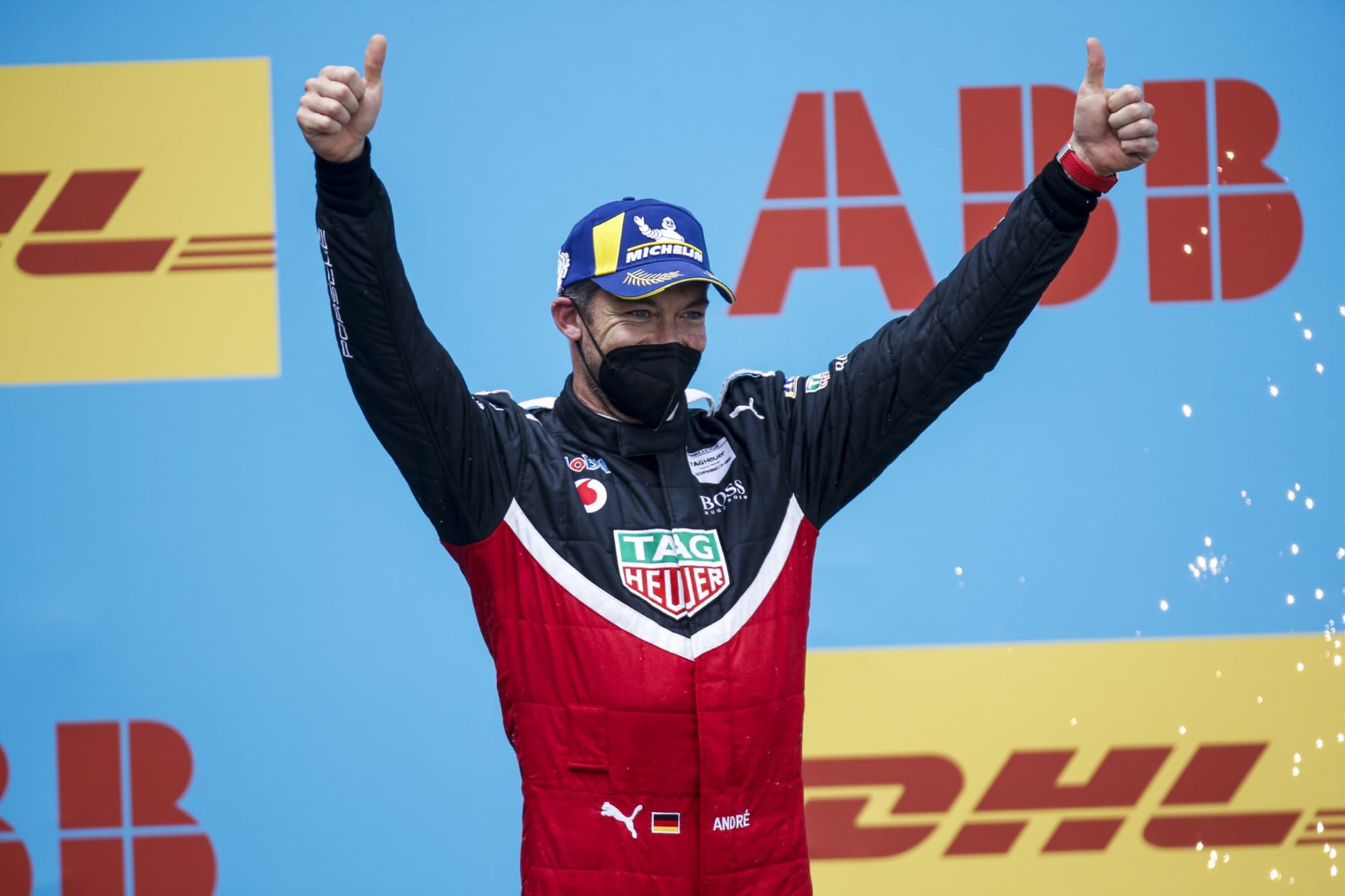 Galeria: veja as imagens da Corrida 2 da Fórmula E em Valência Andre Lotterer (Tag Heuer Porsche) ePrix de Valência 2 - Fórmula E 2021