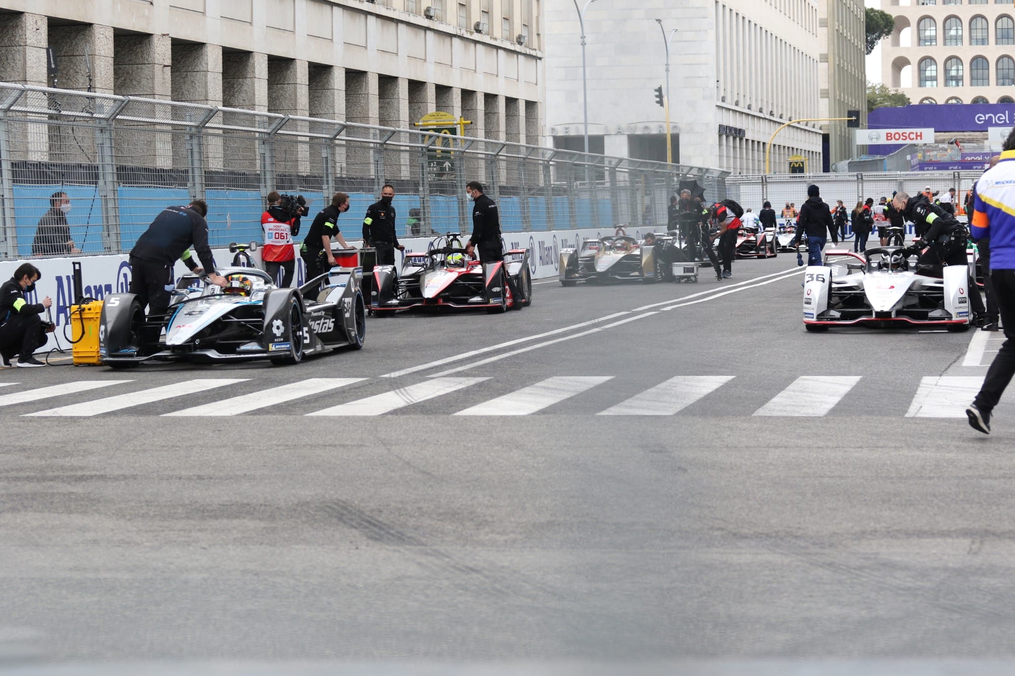 Galeria: veja as imagens deste sábado da Fórmula E em Roma ePrix de Roma - Fórmula E 2021