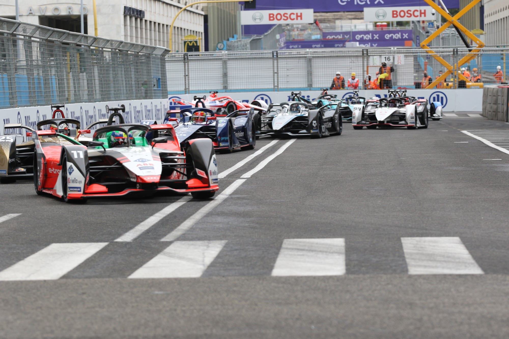 Galeria: veja as imagens deste sábado da Fórmula E em Roma ePrix de Roma - Fórmula E 2021