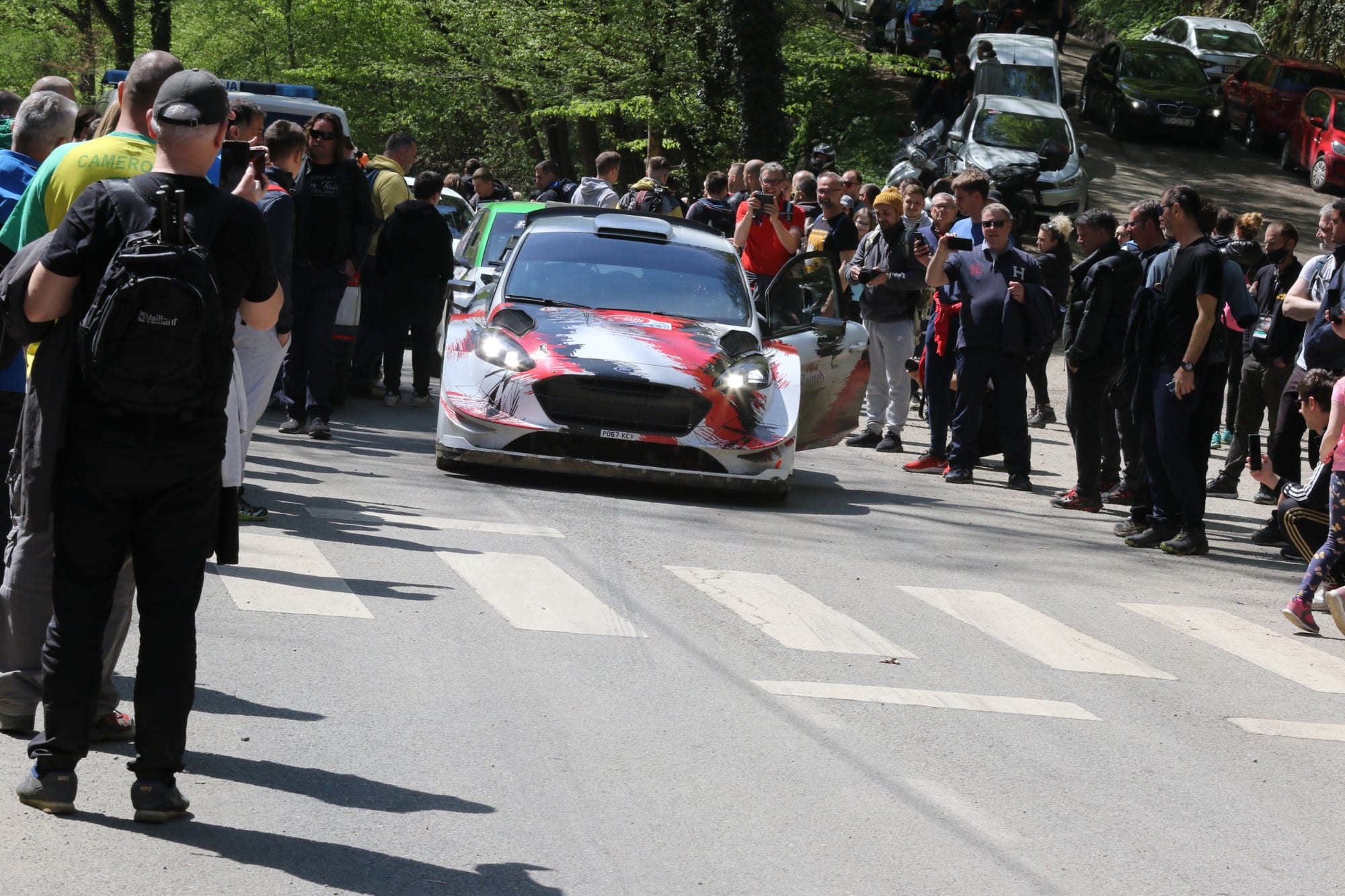 Galeria: confira as imagens do mundial de rally na Croácia WRC Rally Croácia 2021