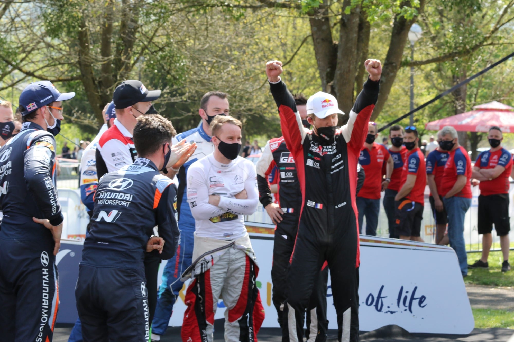 Galeria: confira as imagens do mundial de rally na Croácia WRC Rally Croácia 2021