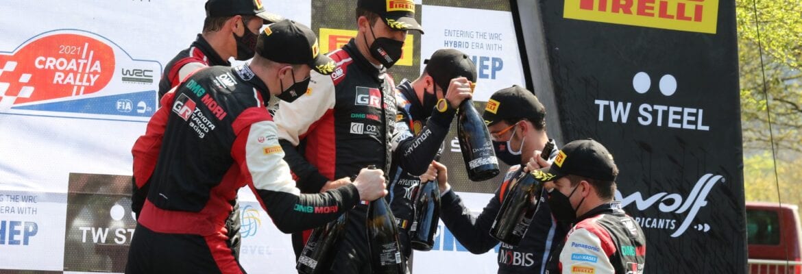 Galeria: confira as imagens do mundial de rally na Croácia