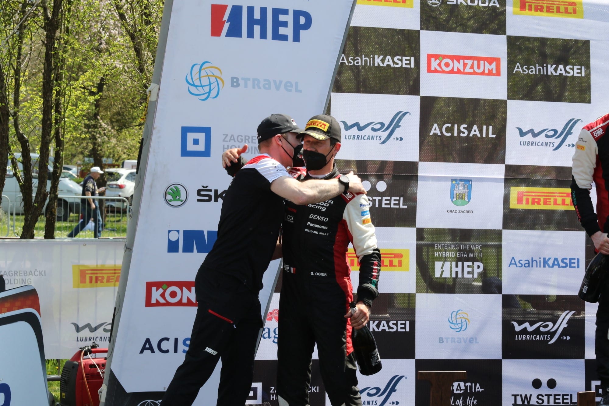 Galeria: confira as imagens do mundial de rally na Croácia WRC Rally Croácia 2021