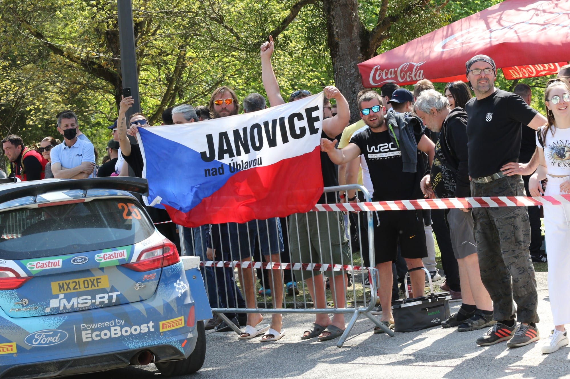 Galeria: confira as imagens do mundial de rally na Croácia WRC Rally Croácia 2021