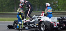 Newgarden pede desculpas após grande batida na primeira volta do GP do Alabama